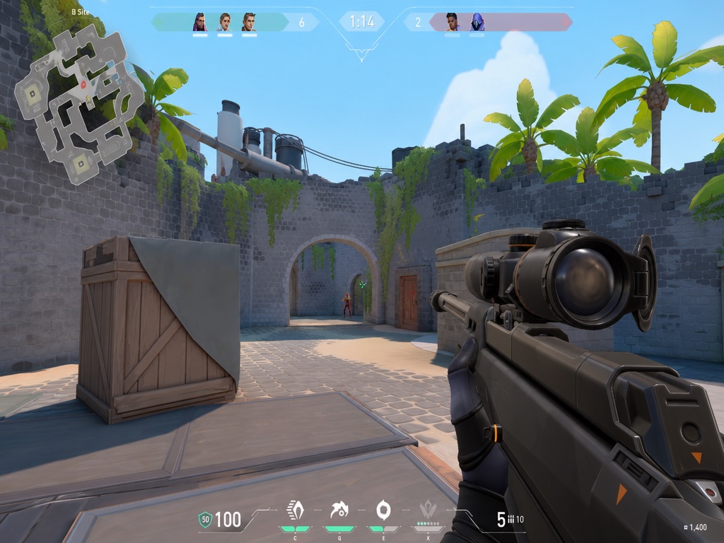 Ranked crosshair setup preview